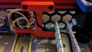 Крепление Trident Inverted Electronics на DIN-рейку, Nuct.. 1