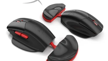 HyperX Pulsefire Saga - эргономичный дизайн...