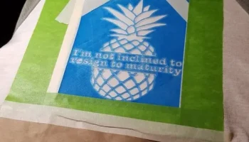 Трафарет для трафаретной печати: Psych Pineapple Design..... 3
