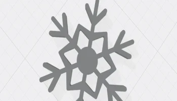 Альтернативный дизайн подвесного украшения из снежинок...... 1