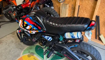 Можно закрепить на Honda Grom.