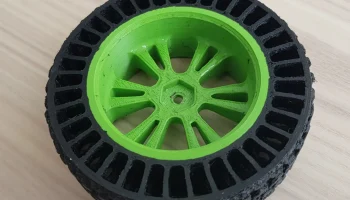 Безвоздушная шина для Traxxas E-Revo VXL (двойная экструзия) 1