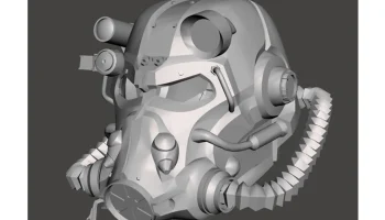 Шлем Fallout 4 T60, редакция 3 2