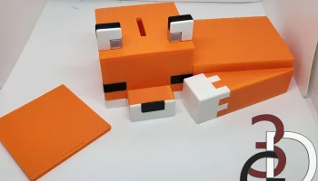 Копилка Minecraft Fox 3