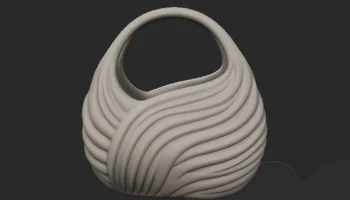 Сумка Sculpted Petal - Organic Wave 3D 1