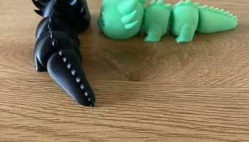 Toonish дракончик (Flexi / Articualated) 2