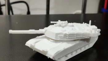 Легкая печать 1:100 M1A1 Abrams 2