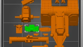 Джонни 5 оживает: модель для 3D-печати 6