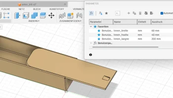 Parametrisierbarer Griffelkasten v0.2 - Clear Design - Fu... 1