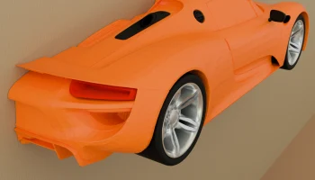 Porsche 918 Spyder Настенный 1