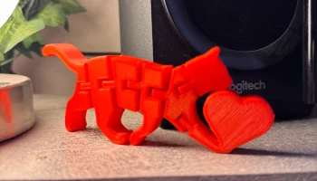 Valentine Flexi Cat - Гибкий кот с сердцем 2