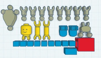 Фигурка, совместимая с lego (файлы BETA)...... 1