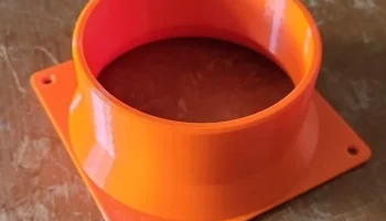 120-мм вентилятор на 4-дюймовый воздуховод (+файл F3D для других размеров) 120-мм вентилятор на 4-дюймовый воздуховод (+файл F3D для других размеров)
