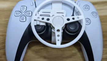 Круглый руль контроллера PlayStation 5 (в стиле Mustang) PS5 4