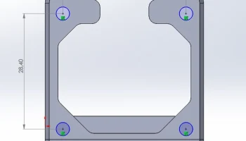 Простой держатель для модуля OLED-дисплея 1,3 дюйма 128x6... 5