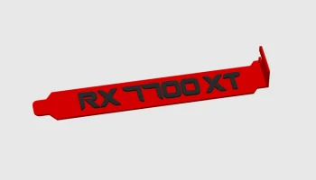 Крышка слота PCI/PCI-E AMD Radeon RX 7700XT 2
