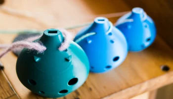 Музыкальный инструмент Детское колье Ocarina Oinkarina :)... 1