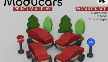 Стартовый набор | ModuCars - модульные игрушки............