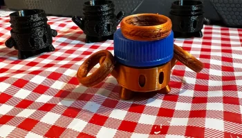 (Эксперимент) Совместимые с Lego Boys Bottlecap Boys.......