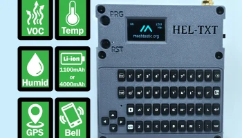 Hel-Txt - Автономный Meshtastic коммуникатор (Heltec ESP3..