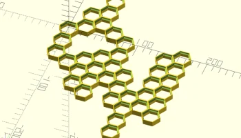 Настраиваемая сотовая стена для хранения (OpenSCAD)......... 1