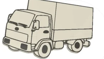 Простой грузовик Silueta Camion 1