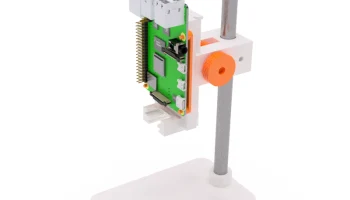 Незавершенное производство микроскопа Raspberry Pi - (рем...