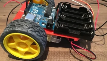 Компактное шасси робота Arduino 4