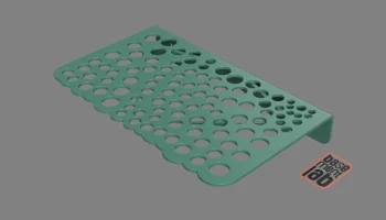 Настенная полка Voronoi Design, тип 2 2