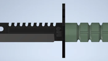 Штык-нож M9 (CS:GO / CS2) Counter Strike Knife 1
