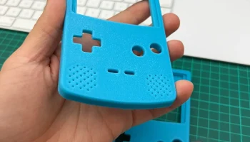 Stereo Shell для Gameboy Color (мод RETRO PIXEL IPS/Q5 IP... 4