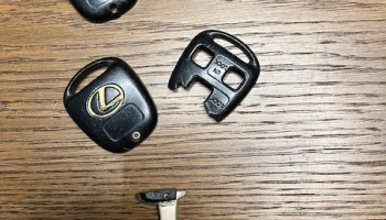 Корпус брелока Lexus Toyota 5