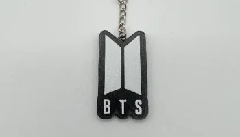 Логотип BTS K Pop и брелки