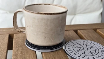 Подставка для рун Vegvisir Viking с держателем (без опор,... 2