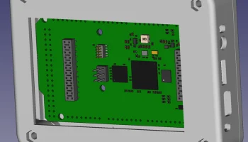 Открытый корпус для Arduino GIGA R1 WiFi и GIGA Display S...