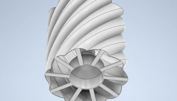 Ersatz-Lampenschirm f&uuml;r Ikea Barlast - 3D-gedruckt 6
