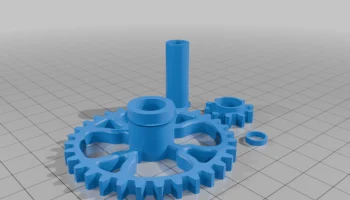 3D-печатные маятниковые часы 7