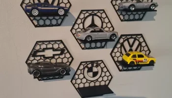 подставка для HotWheels и миниатюр 1/64 6