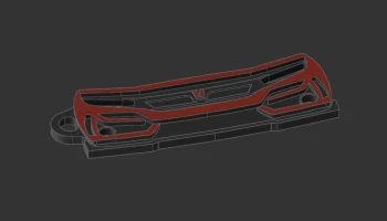 Брелок для ключей Honda Civic Type R 1