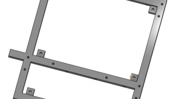 Модульная рамка/лоток для материнской платы ITX/DTX/mATX/... 4