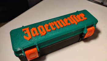 Прочная стеклянная коробка Jagermeister для стрельбы.......