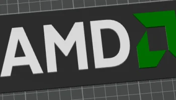 Вывеска AMD для офиса или мастерской......