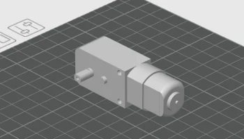 Двигатель Arduino 1 в масштабе 1:1 в миллиметрах............