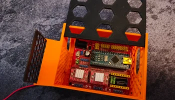 Корпус Arduino Nano + CNC Shield V4 1