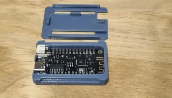 Чехол для ESP32 Lolin Lite USB-C (защелкивающийся) 4