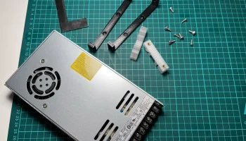 Крепление Meanwell LRS-350 + крепление на DIN-рейку........ 1
