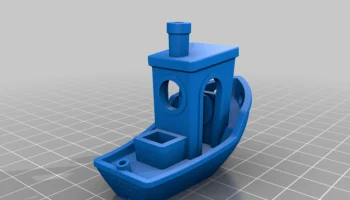 Тест принтера для лодки 3dBenchy 1