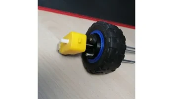 Адаптер колеса Meccano к мотору Arduino