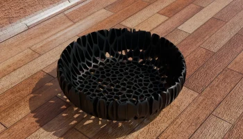 Чаша Voronoi See Through - Вертикальная