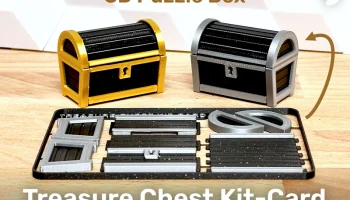 Treasure Chest Kit-Card (компактный набор пиратских сунду...